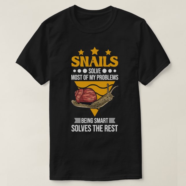Snail Gift Essbare4 T-Shirt (Design vorne)