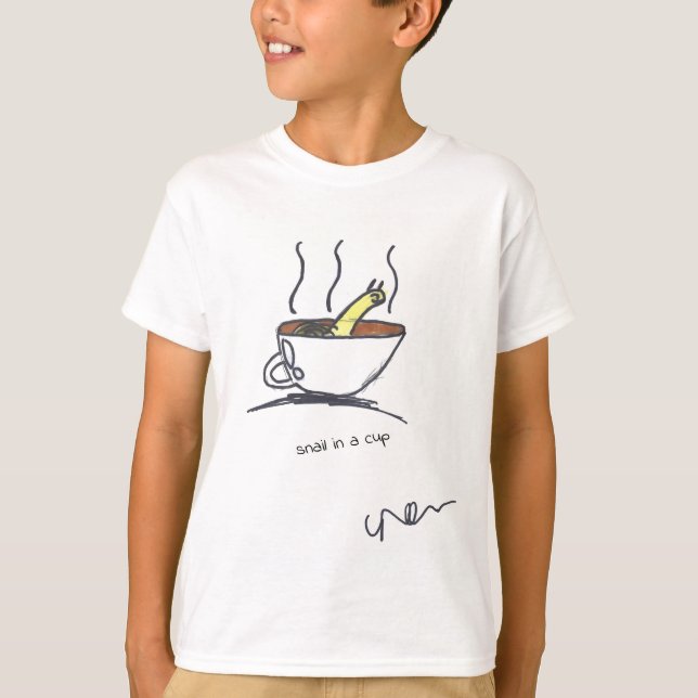 Snail Latte T-Shirt (Vorderseite)