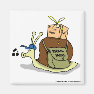 Snail Mail Magnet