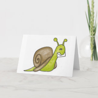 Snail mail Notecards Karte