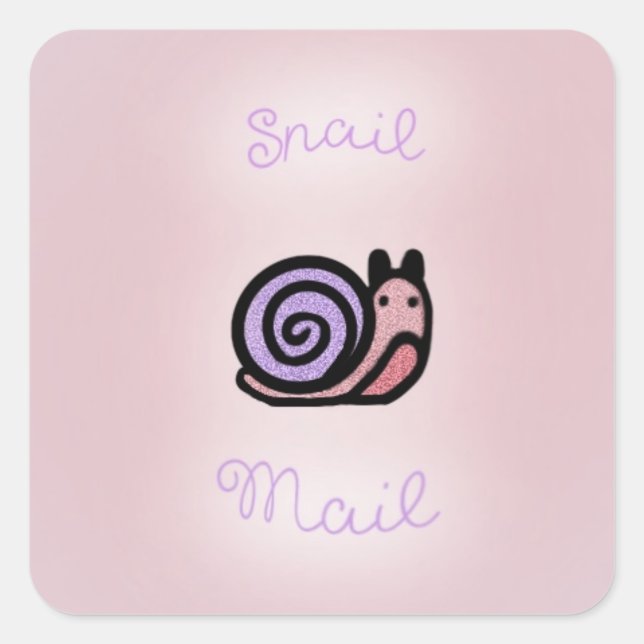 Snail mail stickers  (Vorderseite)