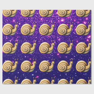 Snail Niedlich Charming Thema Geschenk Wrap Geschenkpapier