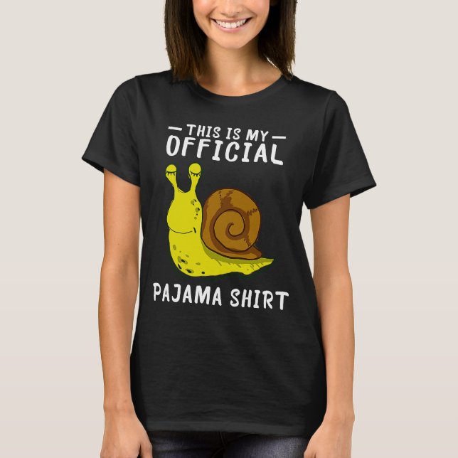 Snail Pajamas Pajama Top (Vorderseite)
