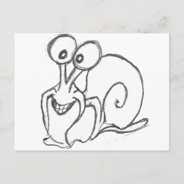 SNAIL POSTKARTE (Vorderseite)