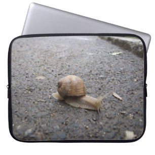 Snail Walk Laptopschutzhülle
