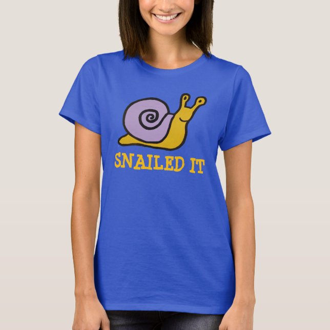 Snailed es Shirt (Vorderseite)