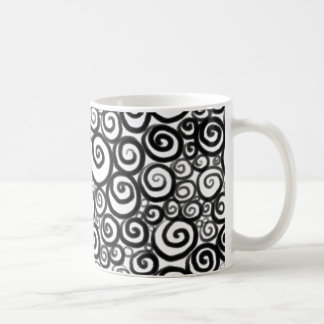 Snails BW Mug Kaffeetasse