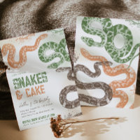 Snake Birthday Einladungen