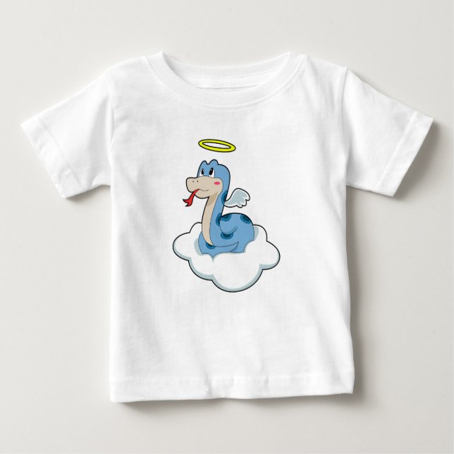 Snake Cloud Angel Baby T-shirt (Vorderseite)