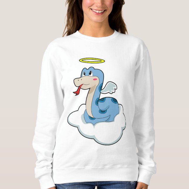 Snake Cloud Angel Sweatshirt (Vorderseite)