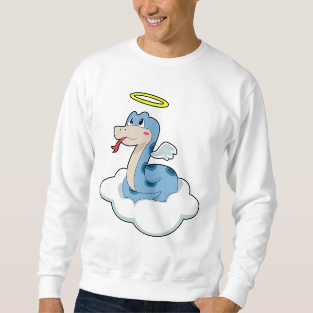 Snake Cloud Angel Sweatshirt (Vorderseite)