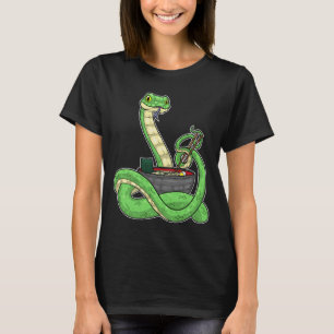 Snake Cook Ramen Kochen T-Shirt