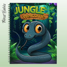 Snake Cute reptile Jungle Welcome Serpent Design🐍