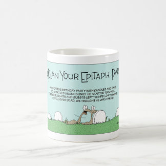 Snake Epitaph Kaffeetasse