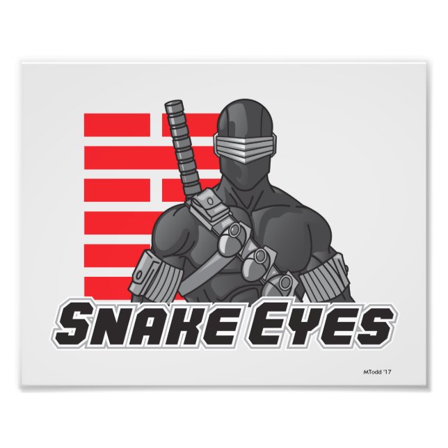 Snake Eyes Fotodruck (Vorne)