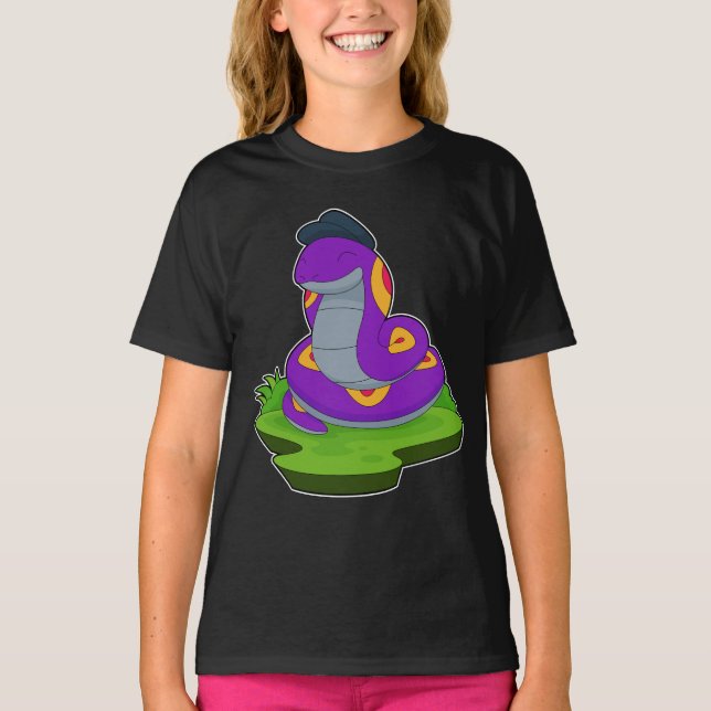 Snake Hat T-Shirt (Vorderseite)