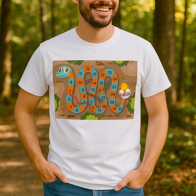 Snake Ladder Game T-Shirt (Von Creator hochgeladen)