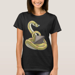 Snake Laptop T-Shirt