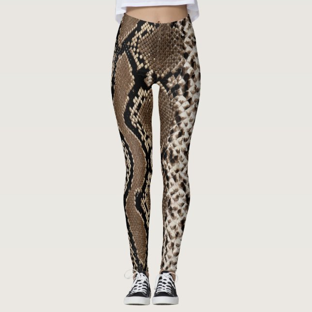 Snake Love - Power Yoga Leggings (Vorderseite)