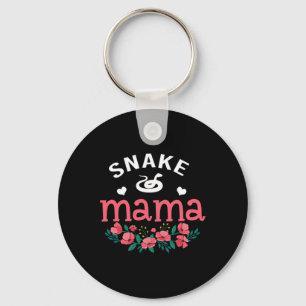 Snake Mama Gifts Womens Mama Niedlich Schlange Hau Schlüsselanhänger