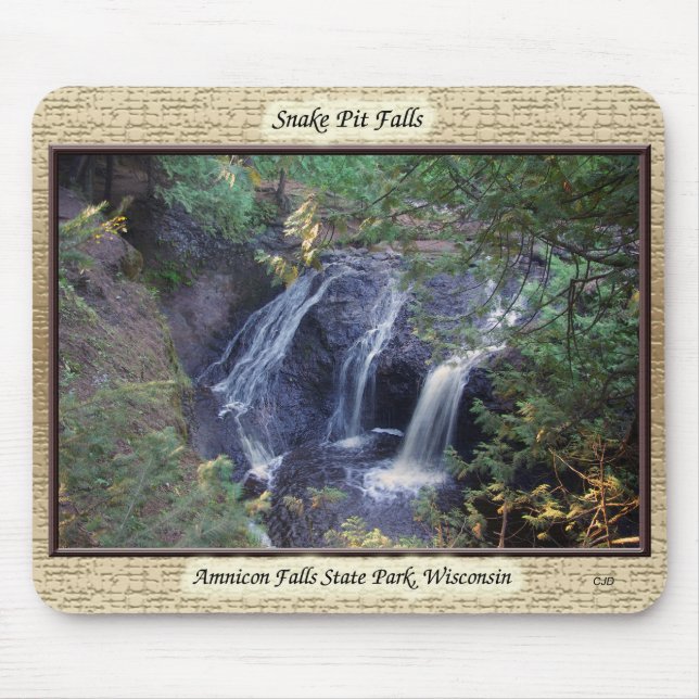 Snake Pit Falls mousepad (Vorne)