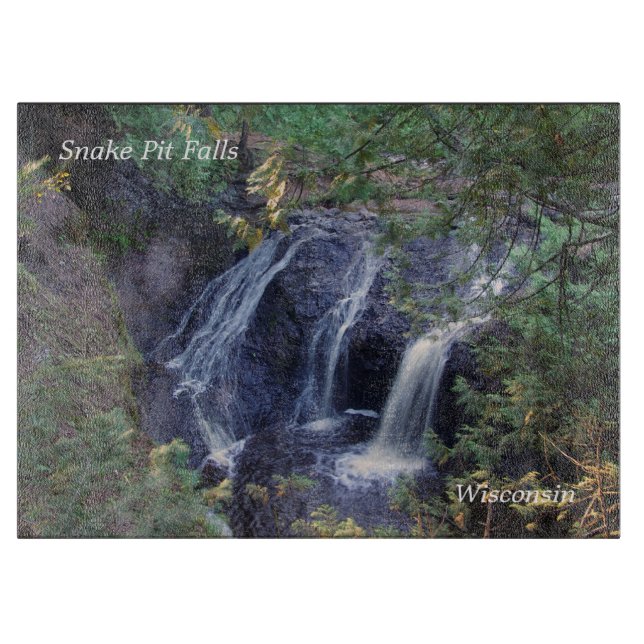 Snake Pit Falls Schneidbrett Schneidebrett (Vorderseite)