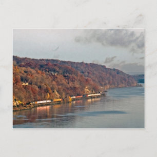 Snake Railroad Postkarte