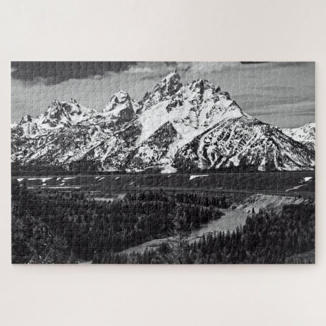 Snake River Biegung - großartiges Teton - 20x30 - Puzzle (Horizontal)