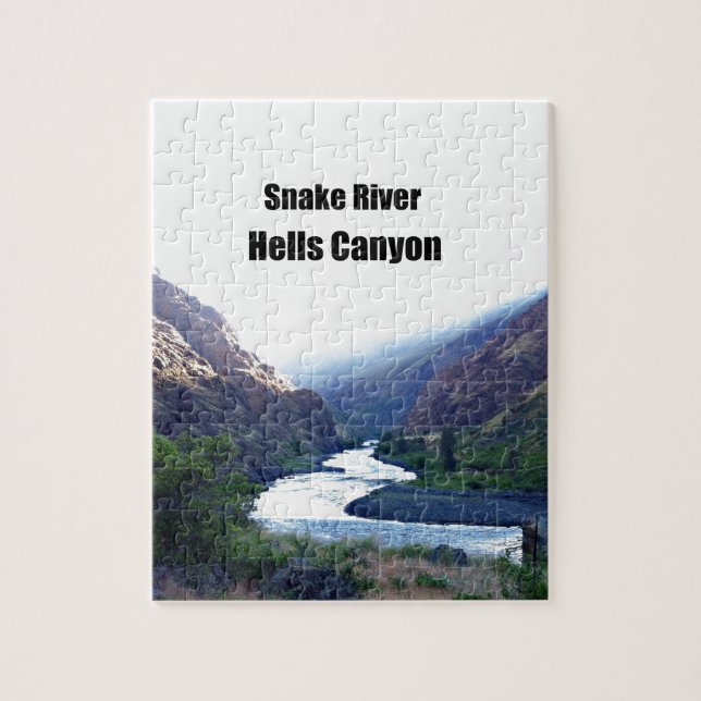 Snake RIver, Hells Canyon Puzzle (Vertikal)