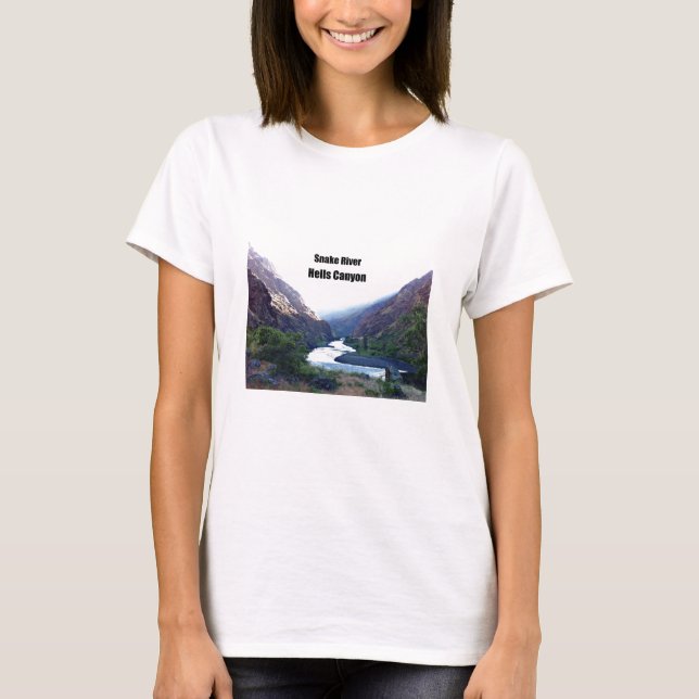 Snake RIver, Hells Canyon T-Shirt (Vorderseite)
