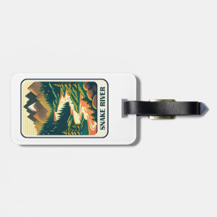 Snake River Idaho Colors Gepäckanhänger