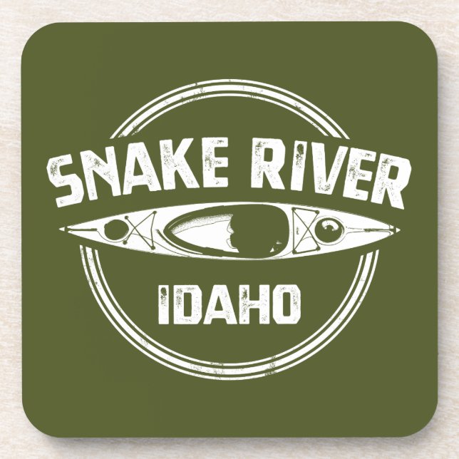 Snake River Idaho Getränkeuntersetzer (Vorderseite)