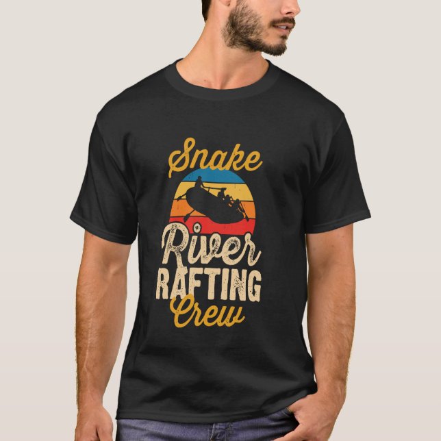 Snake River Rafting Crew River Rafting Squad T-Shirt (Vorderseite)