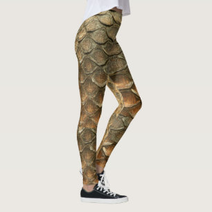 Snake Skin Design Leggings