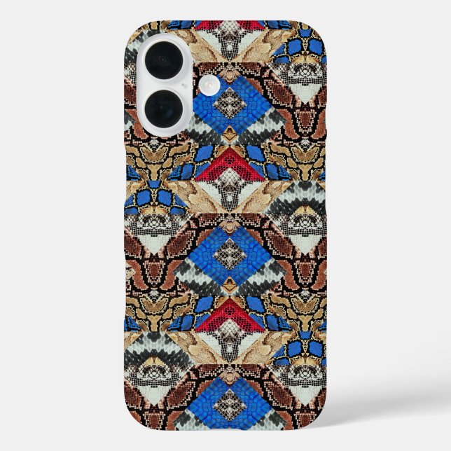 Snake Skin Pattern  Case-Mate iPhone Hülle (Rückseite)