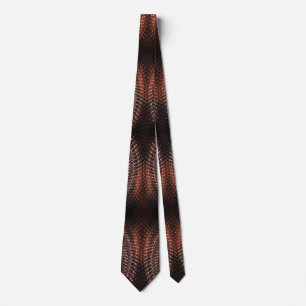 Snake Skin Print Sleek Elegante Novelty Neck Tie Krawatte