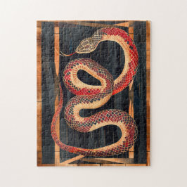 Snake Totem – Transformative Deco Symbol Puzzle
