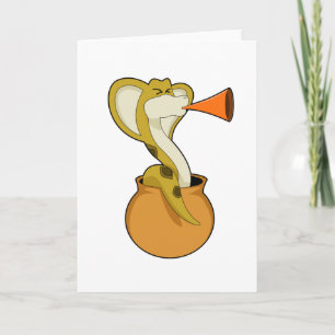 Snake Trumpet Music Karte