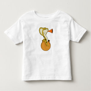 Snake Trumpet Music Kleinkind T-shirt