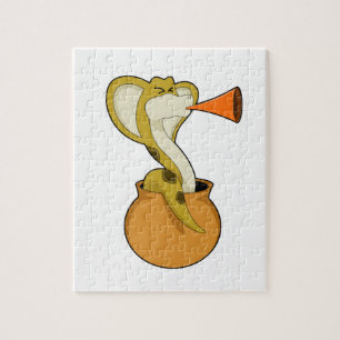 Snake Trumpet Music Puzzle