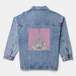 Snake und Lotus Jean Jacket Jeansjacke