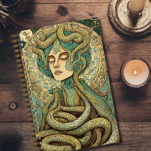Snake Woman Dream Journal Notizbuch