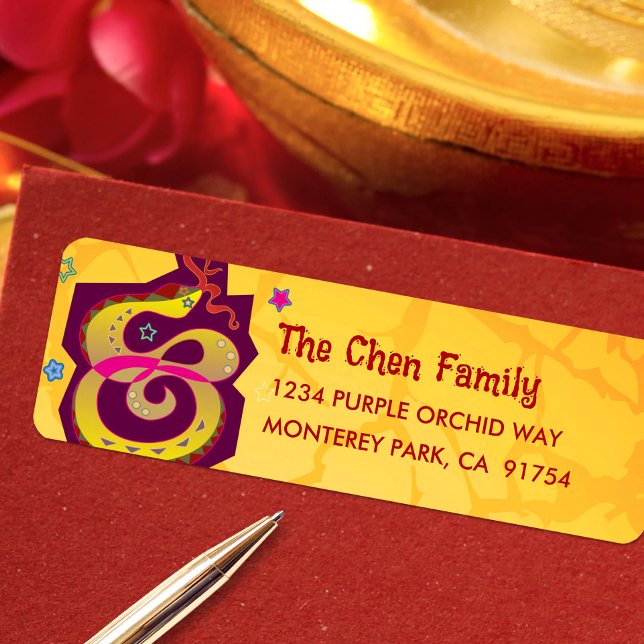 Snake Yellow 2025 Chinesischer Montag Neujahr Cool (Von Creator hochgeladen)