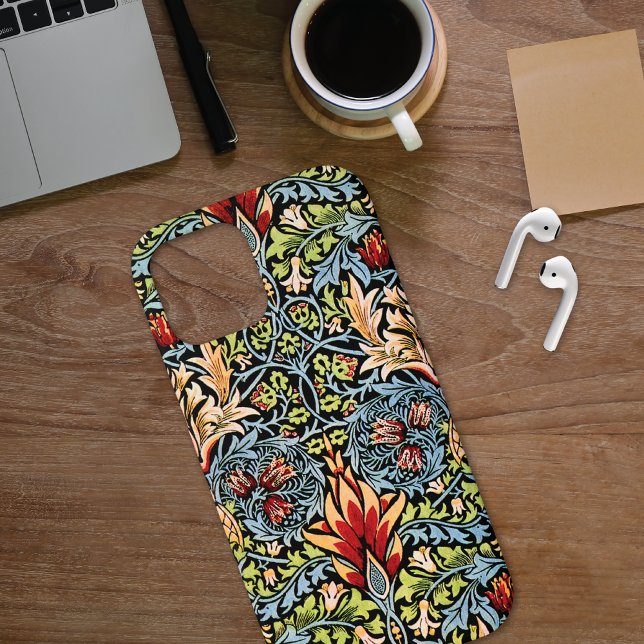 Snakehead Floral Design William Morris Case-Mate iPhone Hülle (Von Creator hochgeladen)