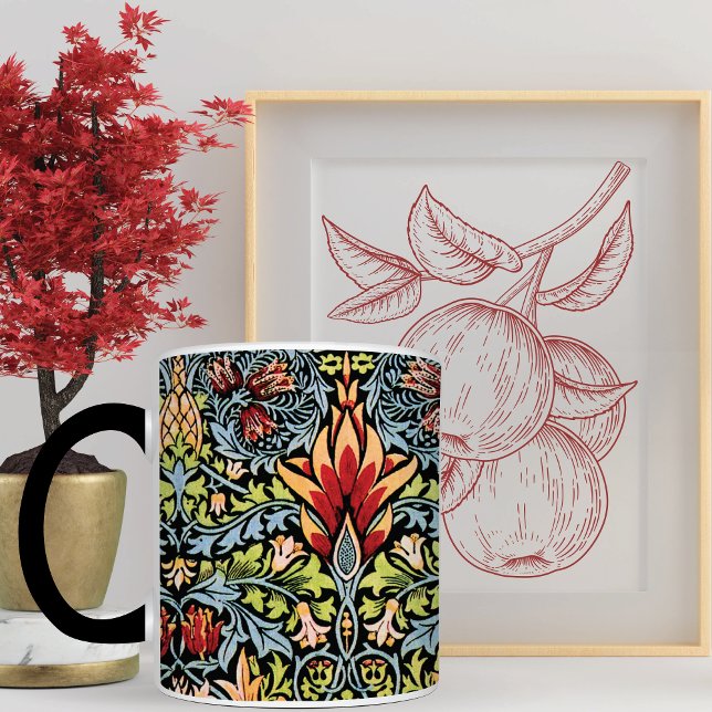 Snakehead Woodland Pattern William Morris Tasse (Von Creator hochgeladen)