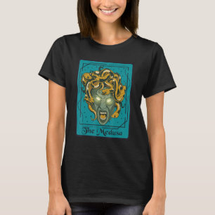 Snakes Medusa Griechische Mythologie Tarot Card An T-Shirt