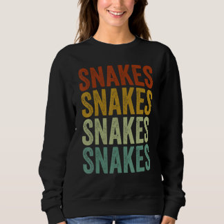 Snakes Reptile Sweatshirt
