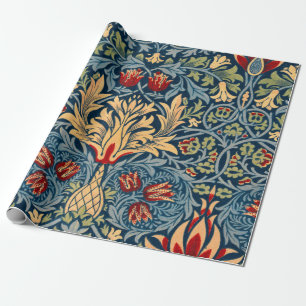 Snakeshead, Blume Wallpaper von William Morris Geschenkpapier