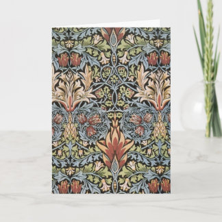 Snakeshead Design von William Morris Karte