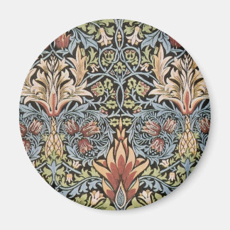 Snakeshead Design von William Morris Magnet